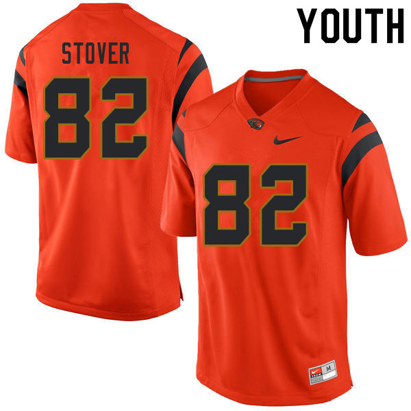 Youth #82 Cory Stover Oregon State Beavers College Football Jerseys Sale-Orange